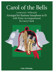 Carol of the Bells Baritone Saxophone and Piano cover Thumbnail